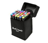 Marqueurs feutre Alcool - HZDHCLH - Lot de 30 - Double pointes - Opaque