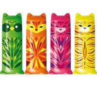 Marqueurs fluorescents assortis Maped mini friends, paquet de 4