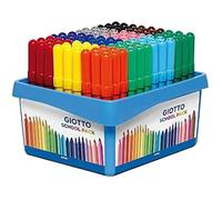 Marqueurs - Giotto - Turbo Maxi - Lot De 108 - Multicolore - Pour Enfants À Partir De 3 Ans