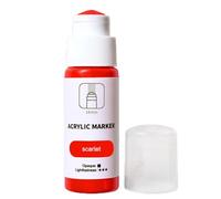 Marqueurs Ğraffiti - Matériau Acrylique, Pointe 18 mm À Base D'eau | Marqueur Peinture Permanent Étanche, Contrôle Par Pression, 60 ml Couleur Vive Pour Tag, Dessin, Métal, Verre, Papier Et Bois
