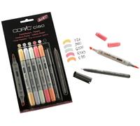Marqueurs hobby COPIC ciao 5+1 set, couleurs pastel