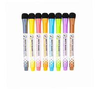 Marqueurs Magnétiques Effaçables À Sec, Pour Tableau Blanc À Faible Odeur, Avec Gommes Pour Enfants, Fournitures Pour Enseignant, Pour Le Travail En Classe, Pack De 8