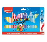 Marqueurs - MAPED - Lot de 24 feutres - Opaque - Mixte - 24 couleurs