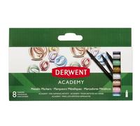Marqueurs Métalliques Derwent Academy 8 Pièces