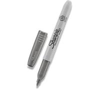 Marqueurs métallisés permanents - SHARPIE - Argent - Pointe Fine - Lot de 1 - Séchage rapide