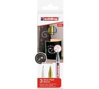 Marqueurs Peinture Edding 780 Pointe Extra-fine - Blanc, Doré, Argent - 3 pcs G