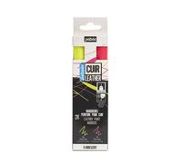 Marqueurs - Peinture pour cuir et simili - 2 couleurs fluos - Setacolor Cuir - P