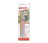 edding Marqueur peinture 780 – Or et Argent 0,8 mm