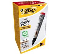 Marqueurs permanents - BIC - Marking 2300 - Rouge - Boîte de 12 - Indélébile