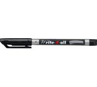 Marqueurs permanents - STABILO Write-4-all - fin - crayon simple - noir