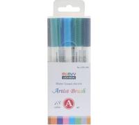 Marqueurs pinceau d'artiste 18 couleurs