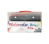 Marqueurs pinceaux aquarelle - Ensemble de stylos artistiques pour le dessin et la peinture, outils de coloriage vibrants | Fournitures d'artisanat avec pointes souples, kit d'art pratique