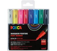 POSCA Set 8 MARQUEURS PC1MC Pochette Classique