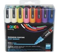 Marqueurs posca pc5m conique moyenne basic 16 pièces - posca Multicolore - assort. G