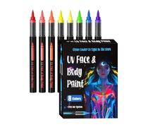 Marqueurs Pour Body Art 18 Pièces Temporaire Fluorescente Lavable et Sûre
