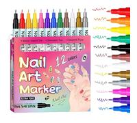 Marqueurs Pour Dessin Sur Ongles 12 Couleurs Stylos DIY