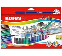Marqueurs pour enfants KORELLO, 24 couleurs