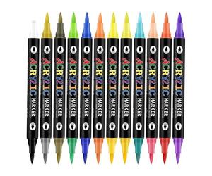Marqueurs pour ongles à séchage rapide, outils d'art de détail, kit de coloration du bout des doigts, fournitures de conception d'ongles avec style de contrôle de pointe fine | Stylos marqueurs à séch