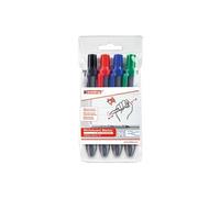 Marqueurs pour tableau blanc 4 pcs Multicolore Rétractable