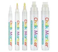 Marqueurs pour tableau noir liquide, marqueurs à craie, encre à base d'eau, marqueur effaçable pour tableau noir, tableau noir, verre