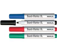 Marqueurs pour tableaux blancs MAUL assortis Set de 4 tailles : XL