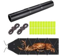 Marqueurs réfléchissants résistants pour traîneau à neige | Accessoires d'expédition | Flexible renforcé avec corde pour la neige, la glace, la pêche, la chasse, les sports d'hiver en plein air