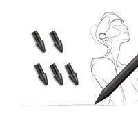 Marqueurs remplis de carbone pour stylo Remarkable Paper Pro | Marker Plus - Lot de 5 pointes de marqueur de qualité supérieure avec écriture semblable à du papier, écriture numérique lisse et croquis