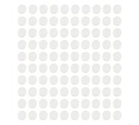 Marqueurs Touche Noirs 6mm ABS Instrument Musique | Installation rapide pour colle, compatible guitare ukulélé mandoline, ne nuit pas au son, 6mm(White Diameter3mm)