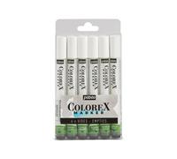 Marqueurs vides rechargeables Pebeo Colorex, (pack de 6)