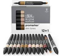 W&N PROMARKER SET X12+1 SKINTONES