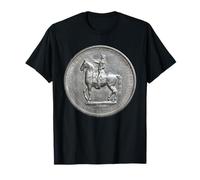 Marquis de Lafayette sur Cheval Pièce Dollar Argent T-Shirt