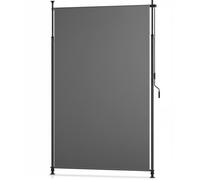 Marquise à pince Store vertical extérieur KM5, 200x310cm, anthracite