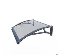 WERKA PRO Marquise Aluminium et Polycarbonate 80 x 120 cm