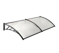 Marquise en polycarbonate 2 panneaux WERKA PRO 80 x 240 cm