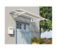 Canopia by Palram Marquise de porte Canopy Bordeaux 2230 transparente 223,5x139 cm Blanche