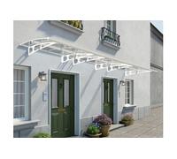 Marquise transparente 139x670,5cm blanc 703842