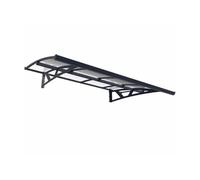 Canopia Auvent de porte Amsterdam aluminium gris | Palram - Canopia - 705458