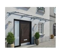 Marquise transparente 91,5x412cm argent Palram 703418 G