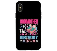 Marraine de l'anniversaire de la Fille Rolling Skate Bday Family Coque pour iPhone X/XS