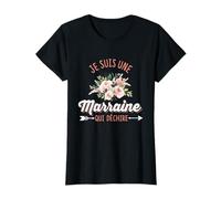 Marraine Fête Des Mères Tshirt Marraine Cadeau Marraine T-Shirt