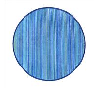 Marrakech Alvaro Tapis d'extérieur rond 120 cm Résistant aux intempéries Moderne Pour terrasse, balcon, jardin