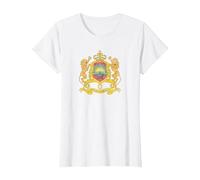 Marrakech Drapeau Maroc Tanger Casablanca T-Shirt, Femme, Blanc, M