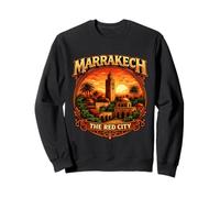 Marrakech The Red City Maroc Vintage Marocain Heritage Sweatshirt