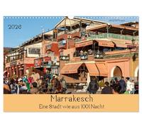 Marrakesch - Eine Stadt wie aus 1001 Nacht (Wandkalender 2026 DIN A3 quer), CALVENDO Monatskalender: Lassen Sie sich mitnehmen in die Welt von 1001 Nacht.