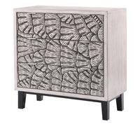 Marrakesch Orient & Mediterran Interior Commode Massif Bois Gris 80 cm Boho