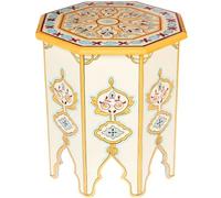 Marrakesch Table d'appoint Orientale « Blumenhocker » Gargar Beige