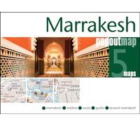 Marrakesh PopOut Map - pocket size pop up city map of Marrakesh