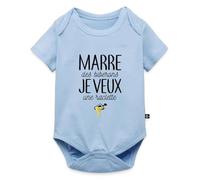 Marre Des Biberons Je Veux Une Raclette Bébé Body Manches Courtes Bébé Bio