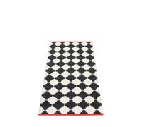 Pappelina - Tapis réversible marre, 70 x 150 cm, noir / vanille