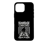 Marriage World Tour Squelette Mains Coque pour iPhone 16 Pro Max